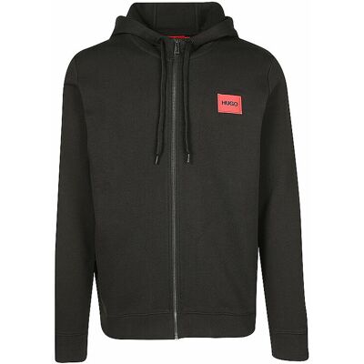 Hugo Sudadera con corte estándar Daple212 negro S Hugo Sudadera con corte estándar Daple212 negro S