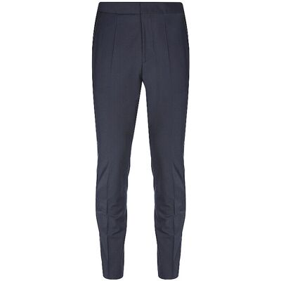 Hugo Pantalón de traje de esmoquin Slim Fit HESTEN224E1X azul 46 Hugo Pantalón de traje de esmoquin Slim Fit HESTEN224E1X azul 46