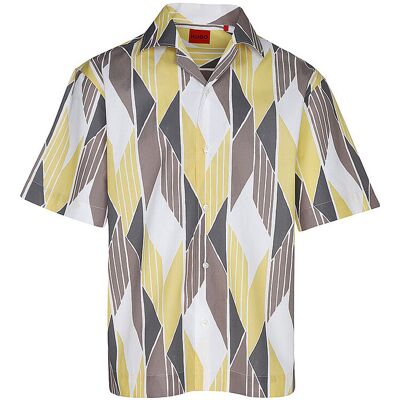 Hugo Camisa Relaxed Fit ESPINO amarillo M Hugo Camisa Relaxed Fit ESPINO amarillo M