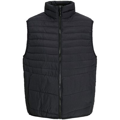 Jack & Jones Chaleco acolchado JJESTATE negro M Jack & Jones Chaleco acolchado JJESTATE negro M