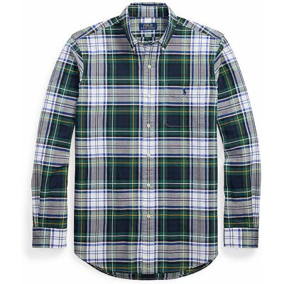 Ralph Lauren Camisa Slim Fit verde oscuro L Ralph Lauren Camisa Slim Fit verde oscuro L