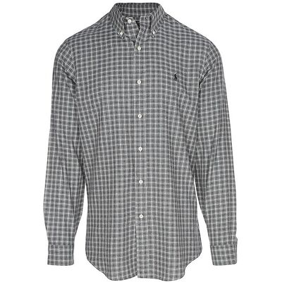 Ralph Lauren Camisa Custom Fit gris XXL Ralph Lauren Camisa Custom Fit gris XXL
