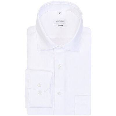 Seidensticker Camisa de vestir corte confort blanco 41 Seidensticker Camisa de vestir corte confort blanco 41
