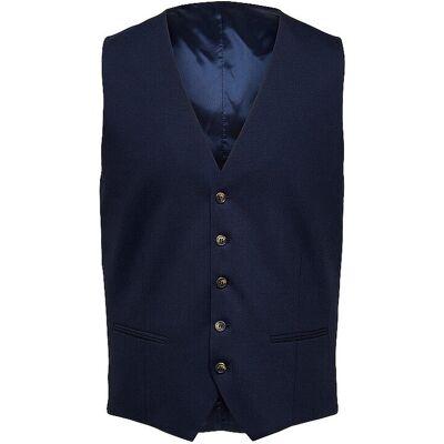Selected Chaleco de traje SLHSLIM-NEIL azul 58 Selected Chaleco de traje SLHSLIM-NEIL azul 58