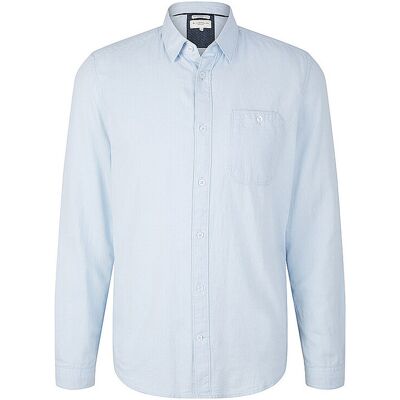 Tom Tailor Camisa Regular Fit azul claro XXL Tom Tailor Camisa Regular Fit azul claro XXL