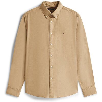Tommy Hilfiger Camisa de corte regular beige XXL Tommy Hilfiger Camisa de corte regular beige XXL