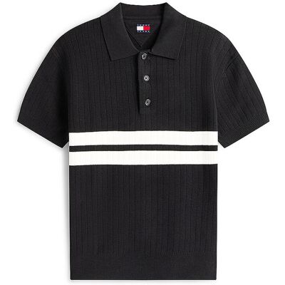 Tommy Jeans Polo negro S Tommy Jeans Polo negro S