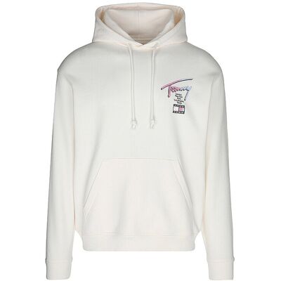 Tommy Jeans Sudadera con capucha - Hoodie crema XXL Tommy Jeans Sudadera con capucha - Hoodie crema XXL