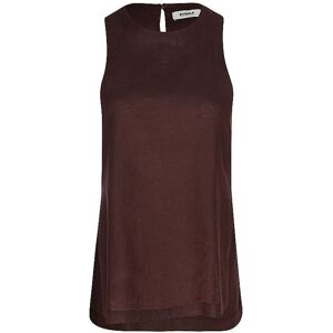 Ecoalf Blusa de lino SIA marrón M Ecoalf Blusa de lino SIA marrón M