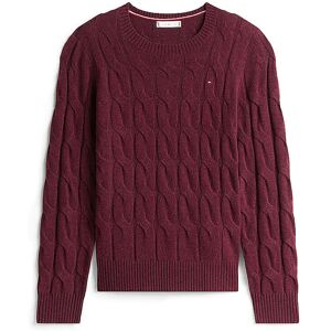 Tommy Hilfiger Suéter rojo oscuro L Tommy Hilfiger Suéter rojo oscuro L