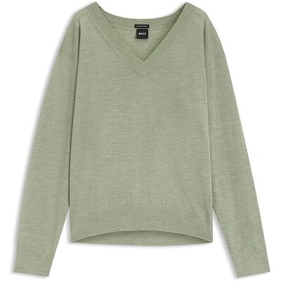 Boss Pullover FREESLYN verde M Boss Pullover FREESLYN verde M