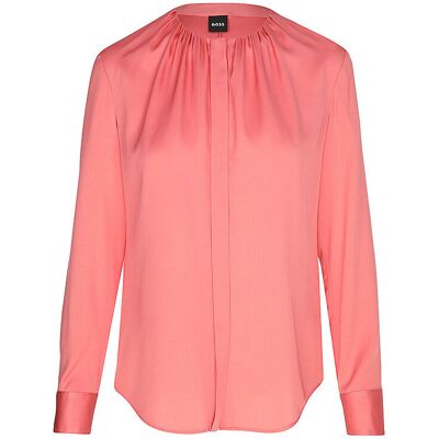 Boss Blusa de seda BANORAH rojo 38 Boss Blusa de seda BANORAH rojo 38