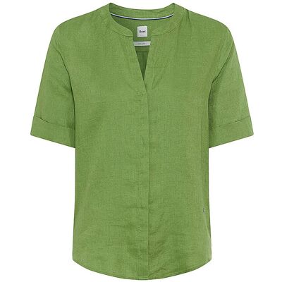Brax Blusa de lino VERI verde 34 Brax Blusa de lino VERI verde 34