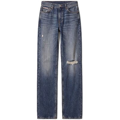 Calvin Klein Jeans Straight Fit 90S azul 26/L31 Calvin Klein Jeans Straight Fit 90S azul 26/L31