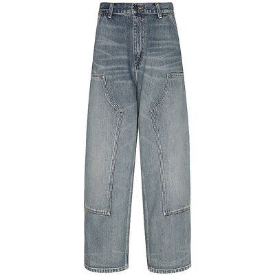 Carhartt Jeans Wide Leg BRANDON azul oscuro L Carhartt Jeans Wide Leg BRANDON azul oscuro L