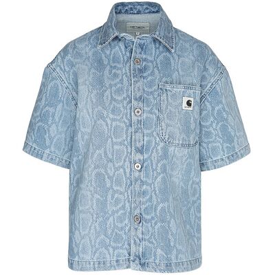 Carhartt Blusa vaquera SNAKE LOVILIA azul M Carhartt Blusa vaquera SNAKE LOVILIA azul M