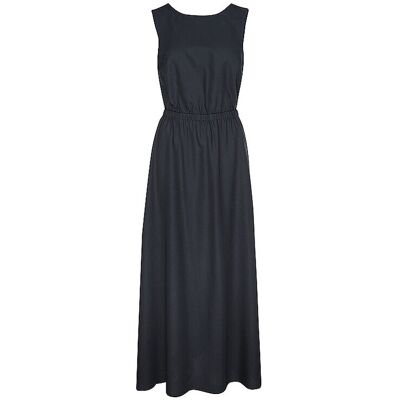 Ecoalf Midikleid VITTORIA azul oscuro XS Ecoalf Midikleid VITTORIA azul oscuro XS