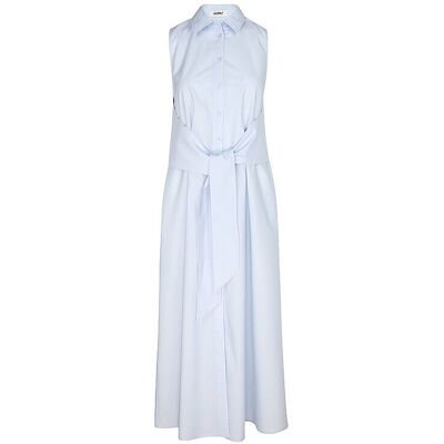 Ecoalf Midikleid CHIARA azul claro L Ecoalf Midikleid CHIARA azul claro L