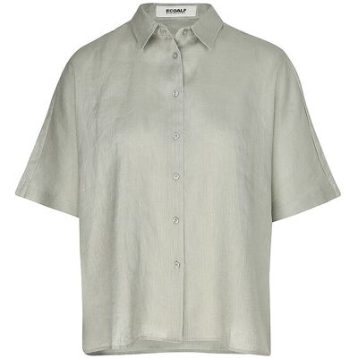 Ecoalf Blusa de lino MELANIA verde XL Ecoalf Blusa de lino MELANIA verde XL