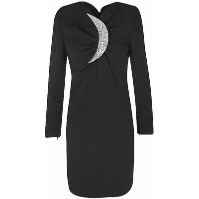 Emporio Armani Minivestido negro 40 Emporio Armani Minivestido negro 40