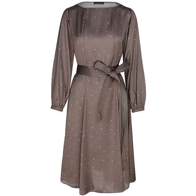 Emporio Armani Minivestido marrón 36 Emporio Armani Minivestido marrón 36