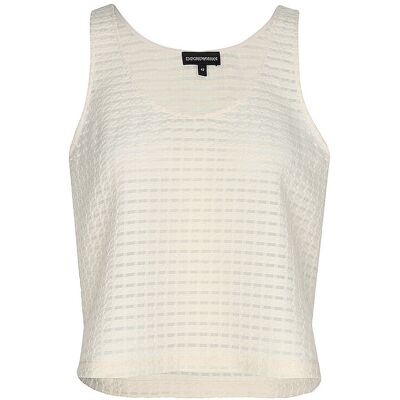 Emporio Armani Top crema 38 Emporio Armani Top crema 38