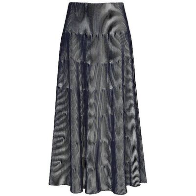 Emporio Armani Midi falda azul oscuro 36 Emporio Armani Midi falda azul oscuro 36