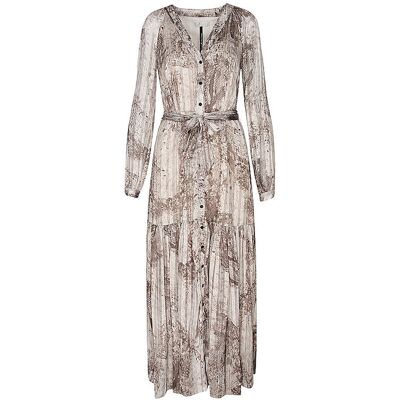 Guess Maxivestido beige L Guess Maxivestido beige L