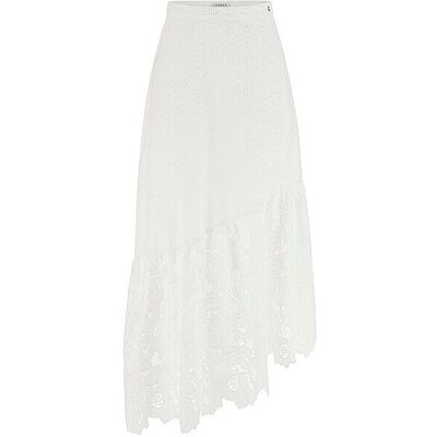 Guess Falda midi SHARON blanco S Guess Falda midi SHARON blanco S