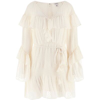 Guess Minivestido crema S Guess Minivestido crema S