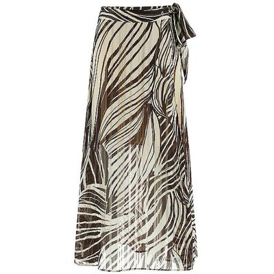 Guess Maxifalda ROMANA marrón XL Guess Maxifalda ROMANA marrón XL