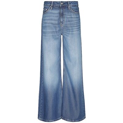 Guess Jeans Wide Leg BELLFLOWER azul oscuro 26 Guess Jeans Wide Leg BELLFLOWER azul oscuro 26