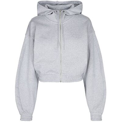 Hugo Sudadera con cremallera DOLPIE_B gris claro M Hugo Sudadera con cremallera DOLPIE_B gris claro M