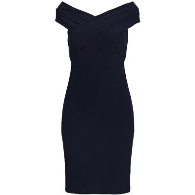Ralph Lauren Vestido de cóctel IRENE azul oscuro 44 Ralph Lauren Vestido de cóctel IRENE azul oscuro 44