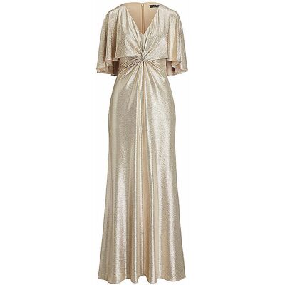 Ralph Lauren Vestido de noche PHINYA oro 34 Ralph Lauren Vestido de noche PHINYA oro 34