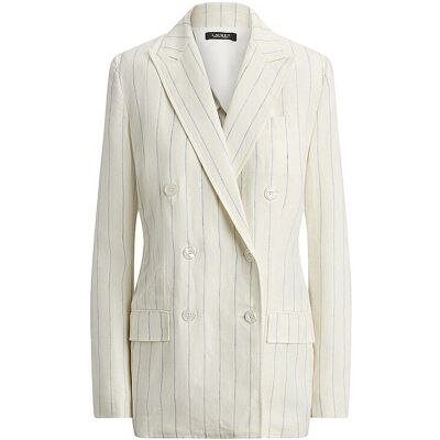 Ralph Lauren Blazer de lino blanco 44 Ralph Lauren Blazer de lino blanco 44