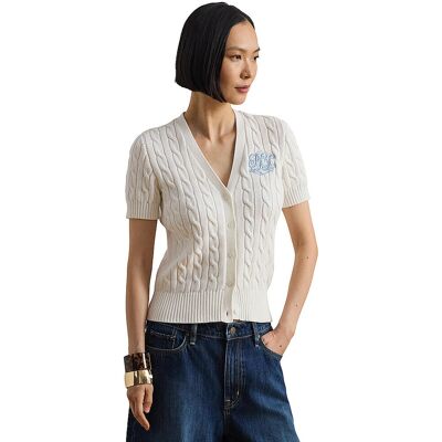 Ralph Lauren Cárdigan blanco L Ralph Lauren Cárdigan blanco L