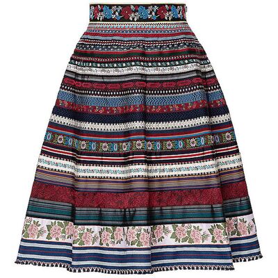 Lena Hoschek Falda con cintas CLASSIC RIBBON azul oscuro XL Lena Hoschek Falda con cintas CLASSIC RIBBON azul oscuro XL