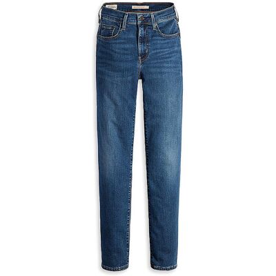 Levis Jeans de talle alto corte recto 724 azul oscuro 25/L32 Levis Jeans de talle alto corte recto 724 azul oscuro 25/L32