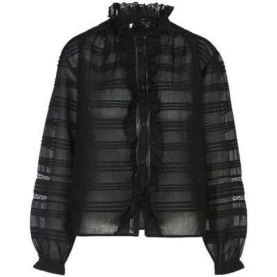 Marant Etoile Blusa PELINE negro 36 Marant Etoile Blusa PELINE negro 36