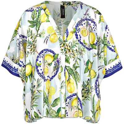 Marc Cain Blusa blanco 38 Marc Cain Blusa blanco 38