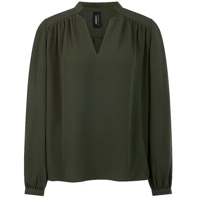 Marc Cain Blusa verde oscuro 34 Marc Cain Blusa verde oscuro 34