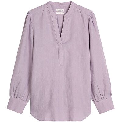 Marc O'Polo Blusa de lino morado 34 Marc O'Polo Blusa de lino morado 34