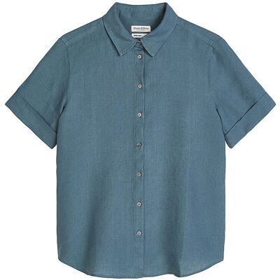 Marc O'Polo Blusa de lino azul 36 Marc O'Polo Blusa de lino azul 36