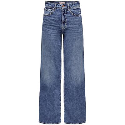 Only Vaqueros de talle alto y pernera ancha ONLMADISON azul XS/L32 Only Vaqueros de talle alto y pernera ancha ONLMADISON azul XS/L32