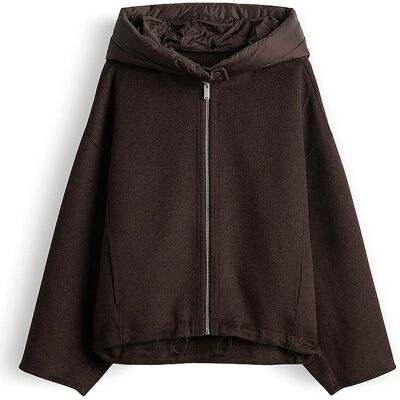 Opus Sudadera con capucha - Hoodie HIKONE marrón L Opus Sudadera con capucha - Hoodie HIKONE marrón L