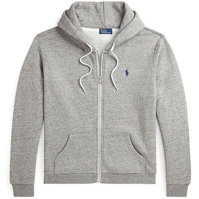 Ralph Lauren Chaqueta de felpa gris XL Ralph Lauren Chaqueta de felpa gris XL