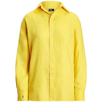 Ralph Lauren Produktname: Blusa de lino amarillo M Ralph Lauren Produktname: Blusa de lino amarillo M