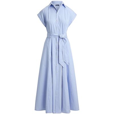 Ralph Lauren Midikleid azul 36 Ralph Lauren Midikleid azul 36