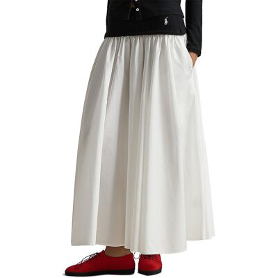 Ralph Lauren Maxifalda blanco L Ralph Lauren Maxifalda blanco L